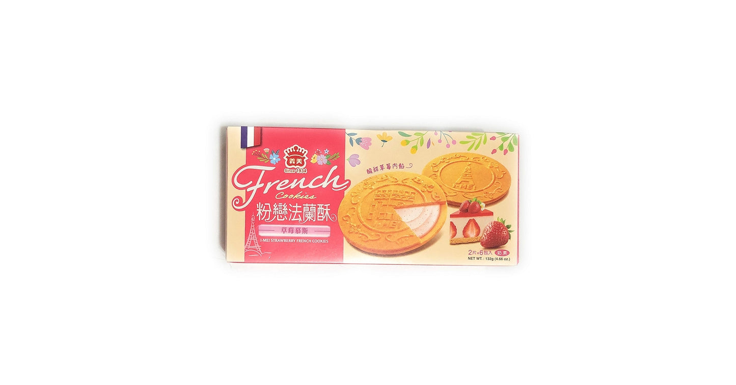 I Mel French Strawberry Cookies 132g