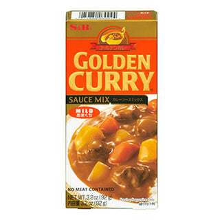 S&B Golden Curry Mild 5 servings 92g
