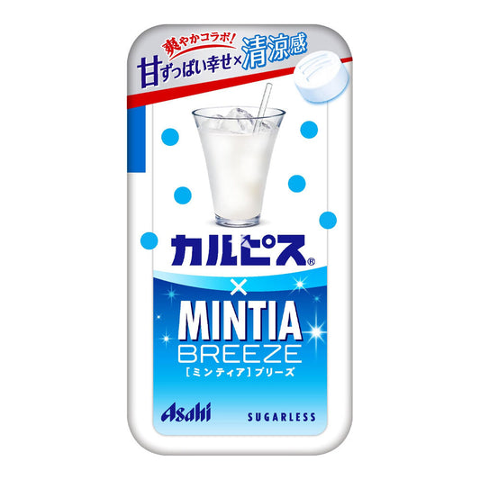 Asahi Mintia Breeze Mint Candy Sugarless Calpis Flavour 22g