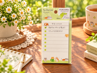 Cute Hamster To-Do List Sticky Note Marker – 45 Sheets