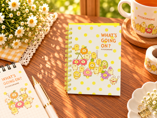 Cute Fruit Chicks Spiral Notebook