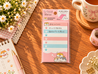 Cute Chubby Hamster To-Do List Sticky Note Marker