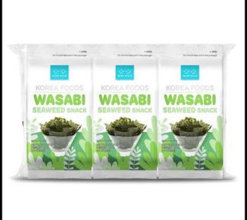 SEAWEED SNACK WASABI FLAVOUR
