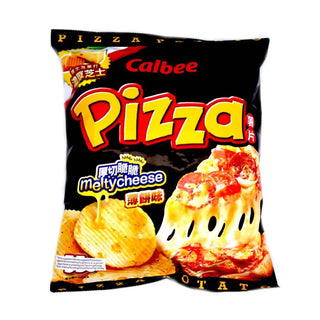 Calbee Potato Crisps - Pizza 55g bag