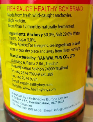 Healthy Boy Fish Sauce 700ML