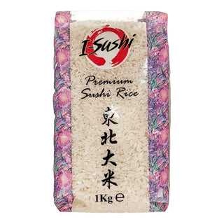 I-Sushi Medium Grain Rice 1kg bag