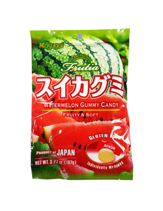 Kasugai Frutia Watermelon Gummy Candy