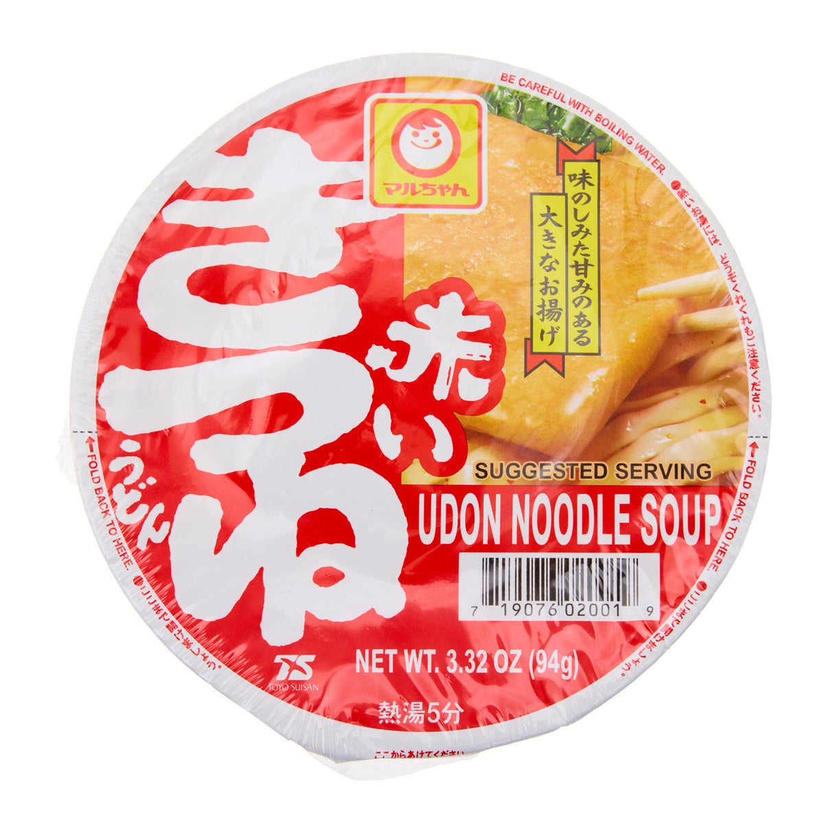 Maruchan Akai Kitsune Udon (with Fried Tofu)