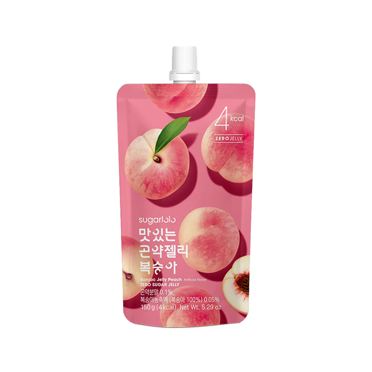 INTAKE Sugarlolo Konjac Jelly Peach Flavour 150ml