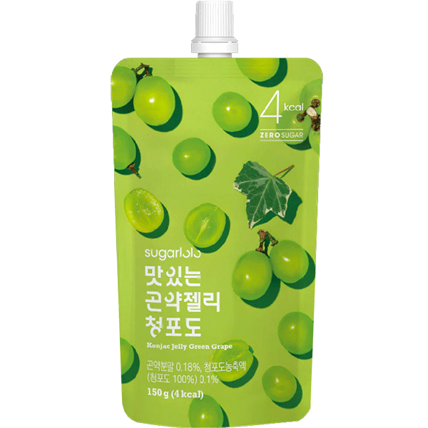 INTAKE Sugarolo Konjac Jelly Green Grape Flavour 150ml