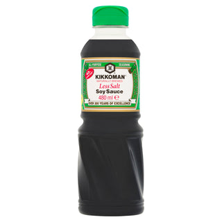 KIKKOMAN LESS SALT SOY SAUCE 500ml