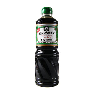 KIKKOMAN SOY SAUCE (LESS SALT) 1ltr
