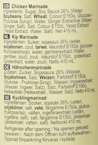 LKK Chicken Marinade 410ml bottle