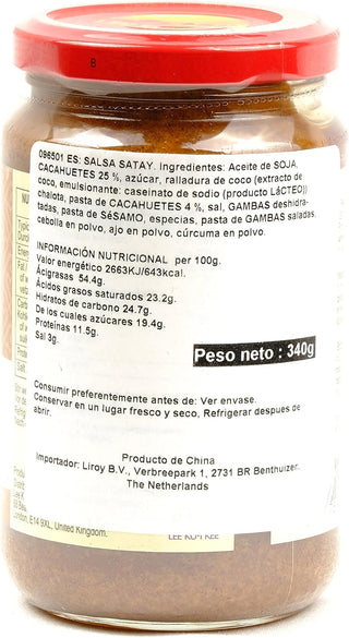 LKK Satay Sauce 340g jar