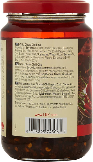 LKK Chiu Chow Chilli Oil 335g jar