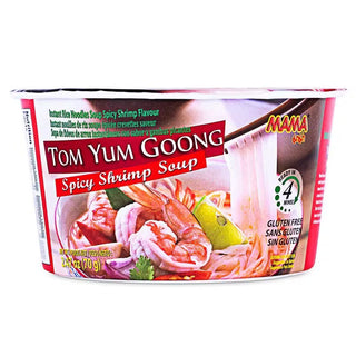 MAMA Inst. Bowl-Thai Shrimp Tom Yum Goong Rice Ndl