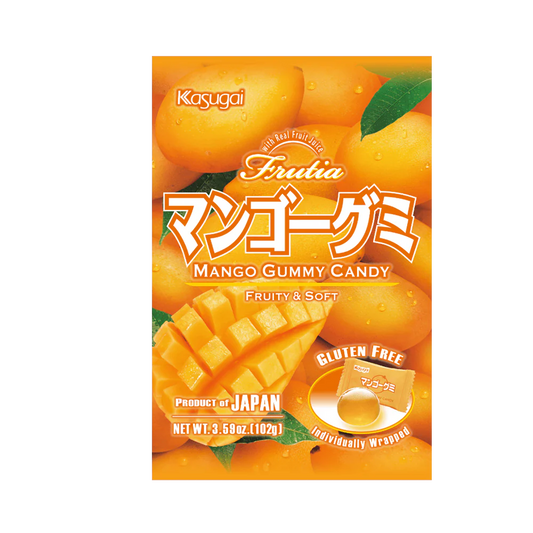 Kasugai Gummy Candy Mango 102g