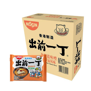 Nissin Demae Ramen Noodle - Hokkaido Miso Tonkotsu Flavour 30x100g bag