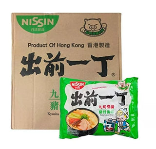 Nissin Demae Ramen Noodle - Kyushu Tonkotsu Flavour 30x100g bag