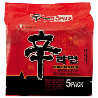 Nongshim Shin Ramyun 600g (5x120g)
