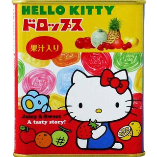 SAKUMA Hello Kitty Fruit Drops in a Tin 75g