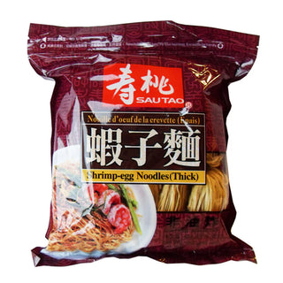 ST Shrimp-egg Noodles - Thick 454g bag