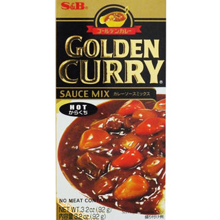 S&B Golden Curry Hot 5 servings 92g