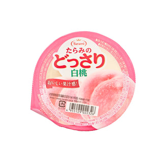 TARAMI Dossari Fruit Jelly With White Peach Chunks 230g
