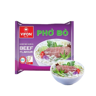 Vifon Instant Rice Noodle (Beef Flavour)
