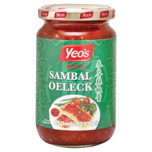 Yeo's SAMBAL OLEK 250ml