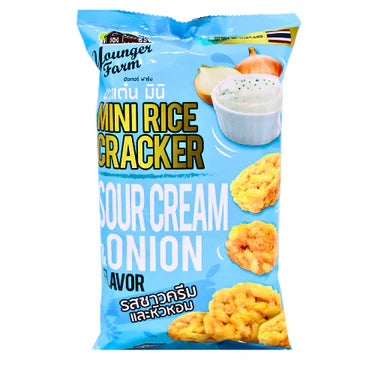 Younger Rice Younger Farm Mini Rice Cracker Sour Cream & Onion Flavour 60g – HMK Store